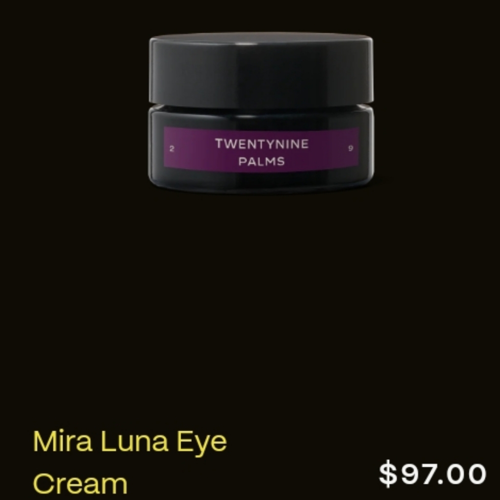 TWENTYNINE PALMS Mira Luna Eye Cream $97